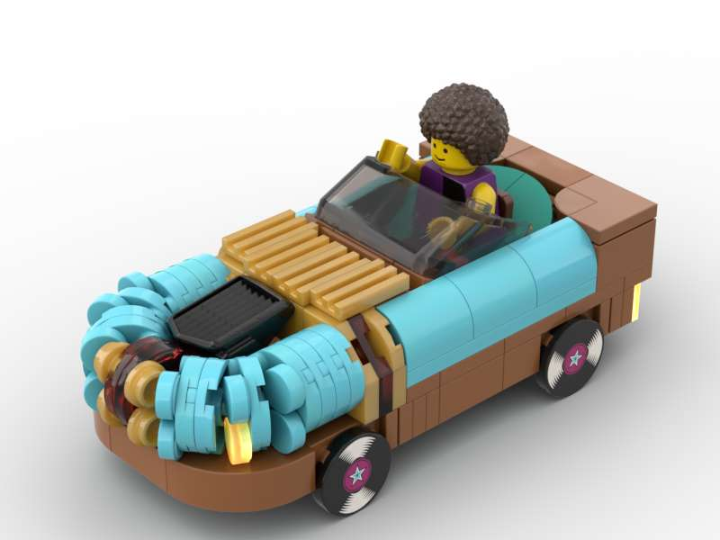 Easy lego car on sale