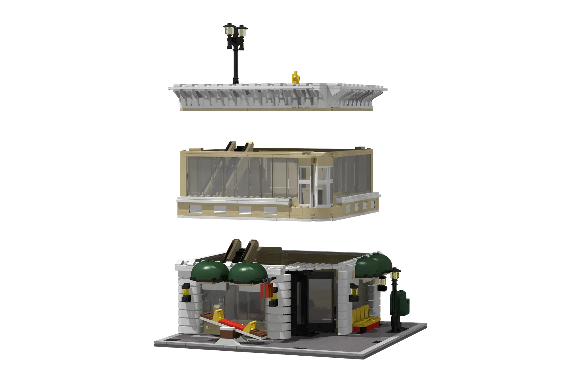 Modular McDonald's | LEGO® Ideas