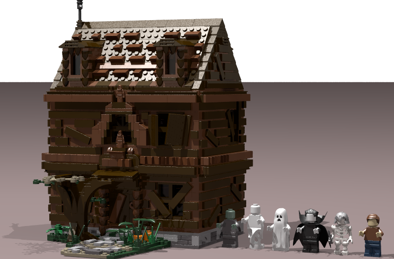 Lego spooky online house