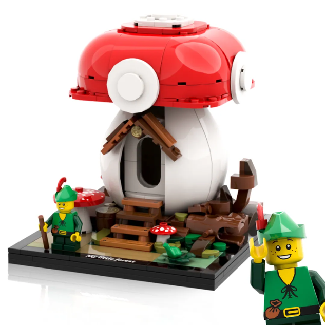 LEGO IDEAS - LEGO Mushroom House