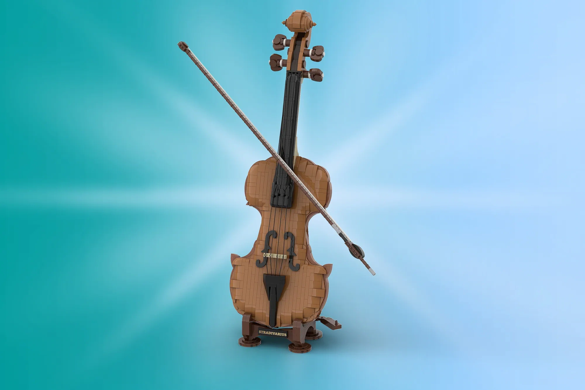 STRADIVARIUS VIOLIN – The Musician’s Holy Grail ( 1:1 Scale) | LEGO® Ideas