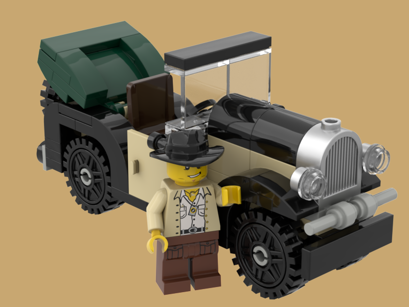 LEGO IDEAS Build a Vintage car to cruise the streets of LEGO