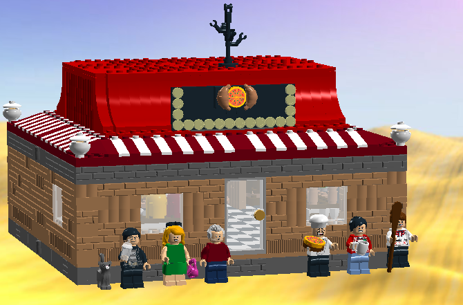 Lego pizzeria online