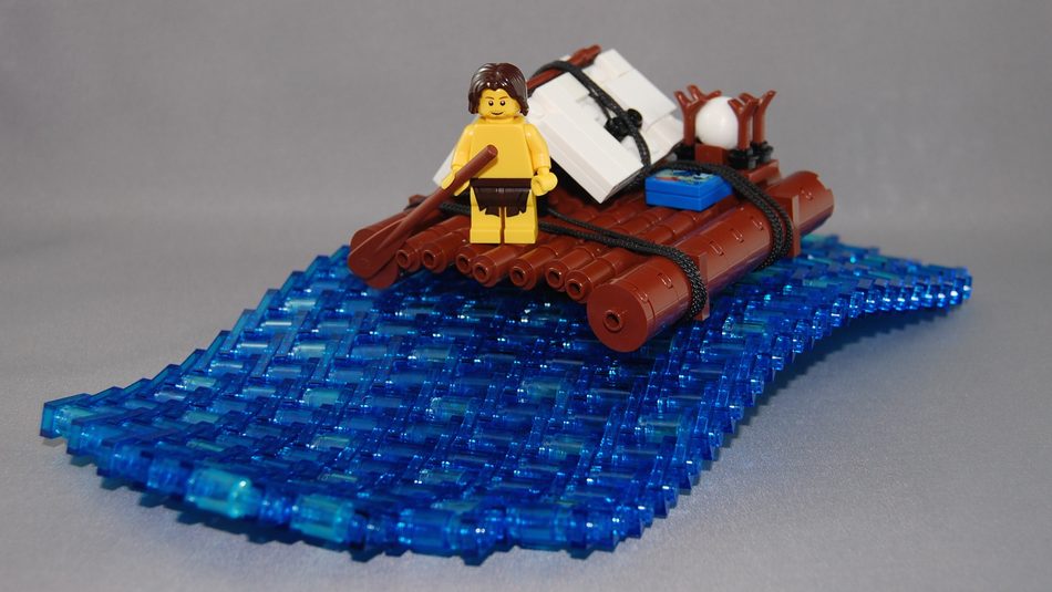 Lego rafting best sale