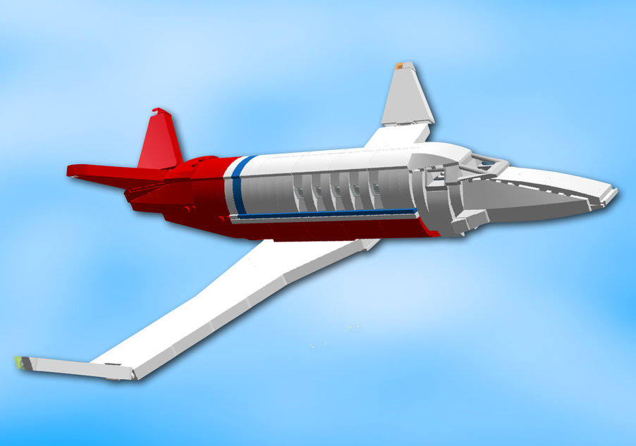 LEGO IDEAS Stark Jet