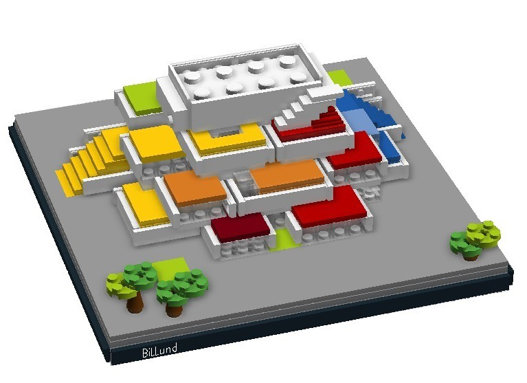 Lego house best sale set architecture