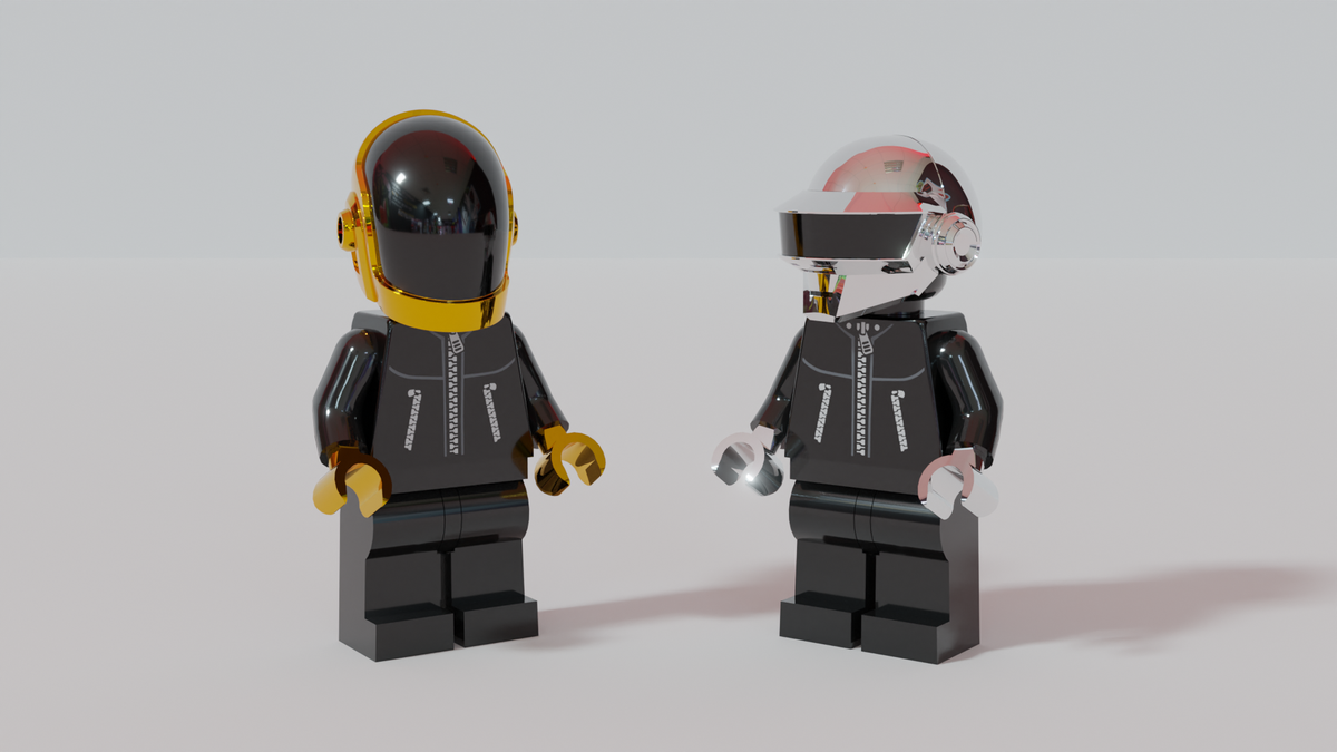 Lego daft 2025 punk minifigures