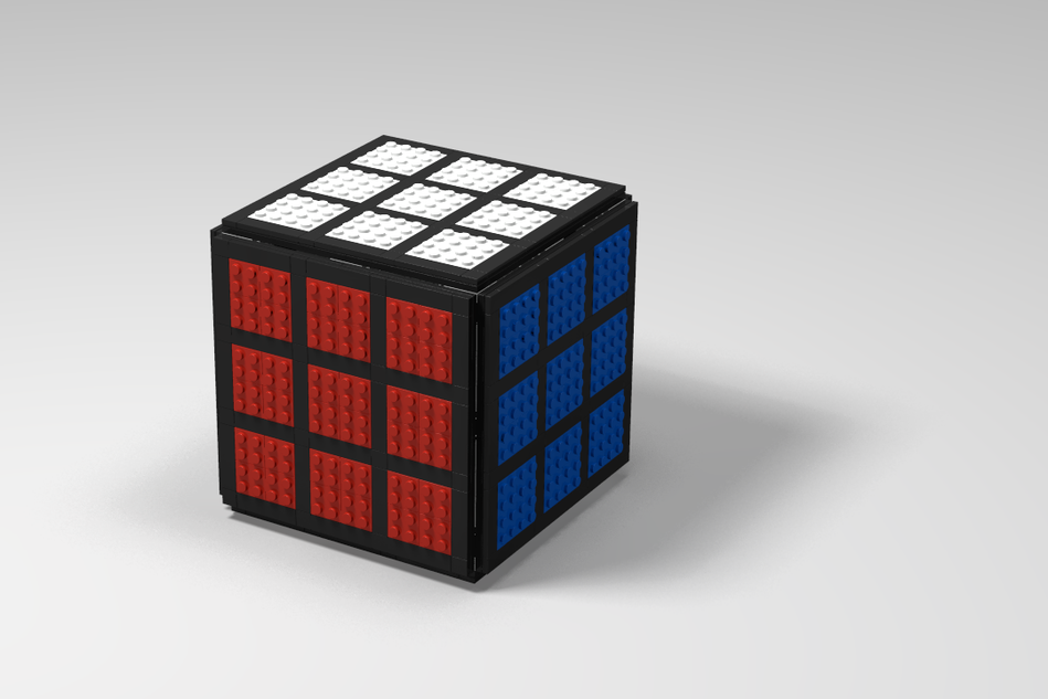 Lego discount rubik's cube