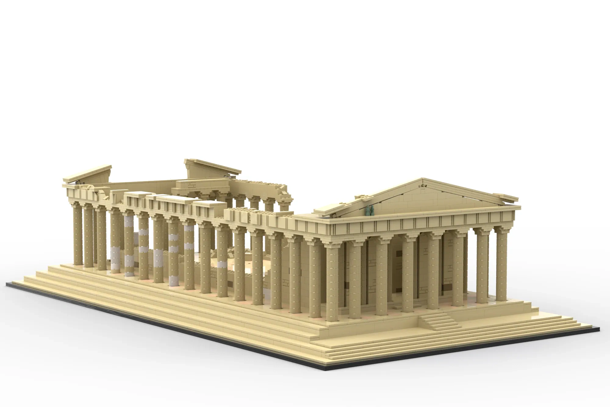 The Parthenon, on the Acropolis of Athens | LEGO® Ideas