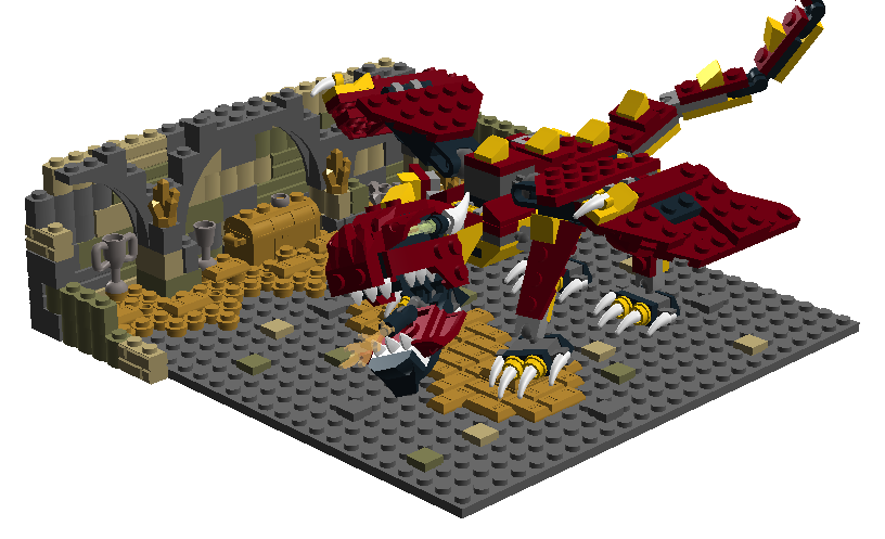 Lego ideas dragon hot sale