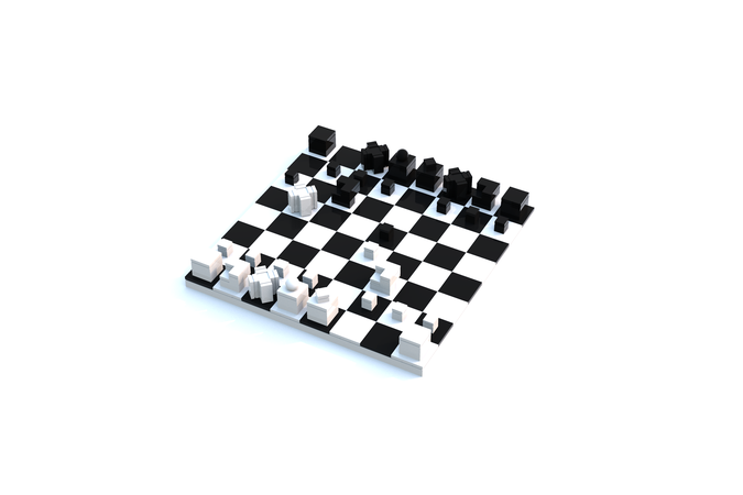 Featured image of post Original Bauhaus Chess Set - The objects possess all these features, yet each one has its own individual character.