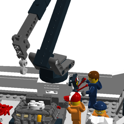 lego crab boat