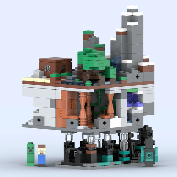 Lego minecraft bedwars sale