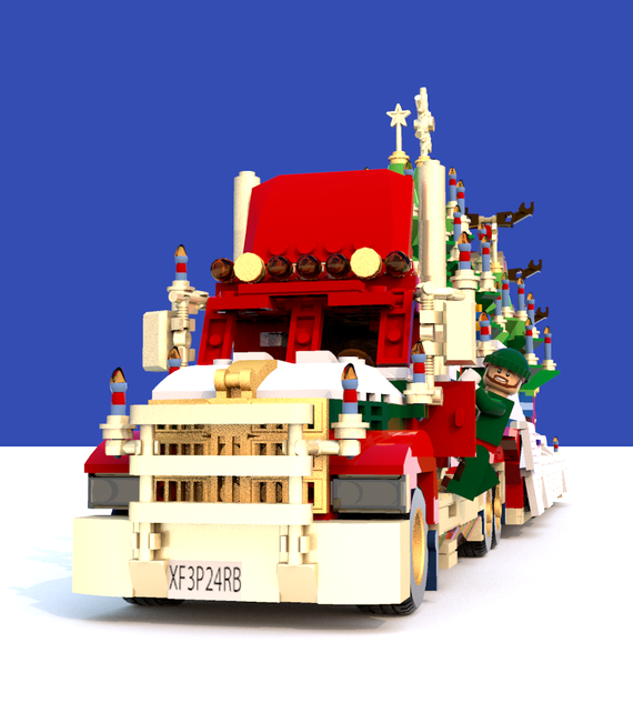 Christmas themed lego hot sale