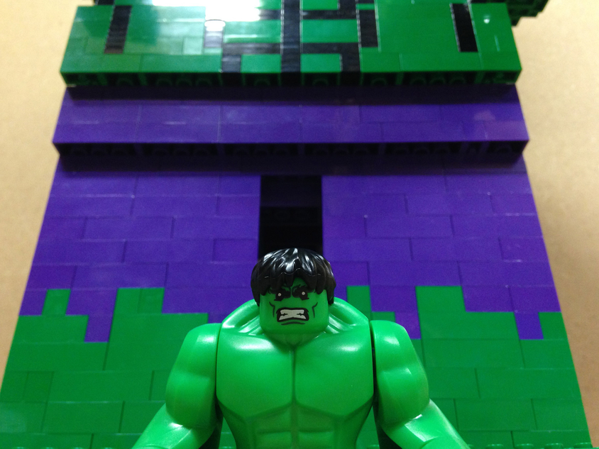 Lego cheap green hulk