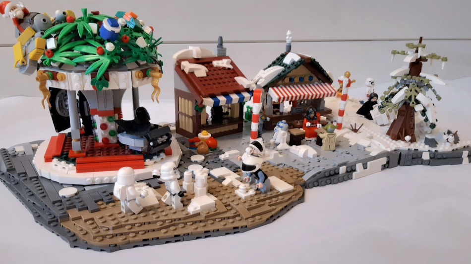 LEGO IDEAS Celebrate The Holidays in a Galaxy Far Far Away