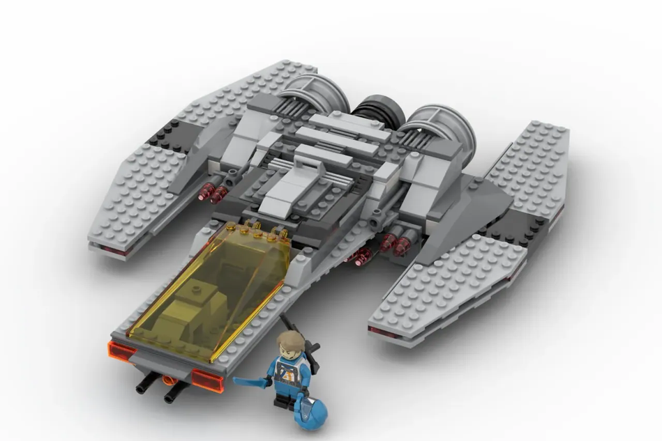 Lego rocket best sale ship ideas