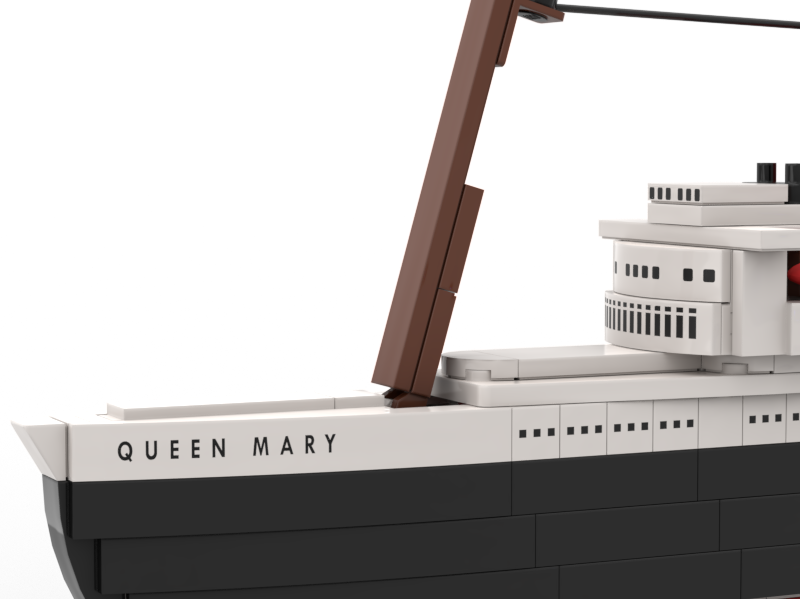 Queen mary hot sale lego