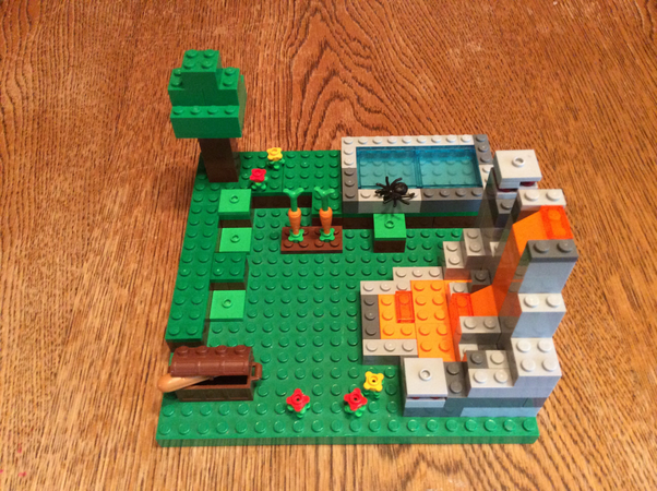 lego minecraft world