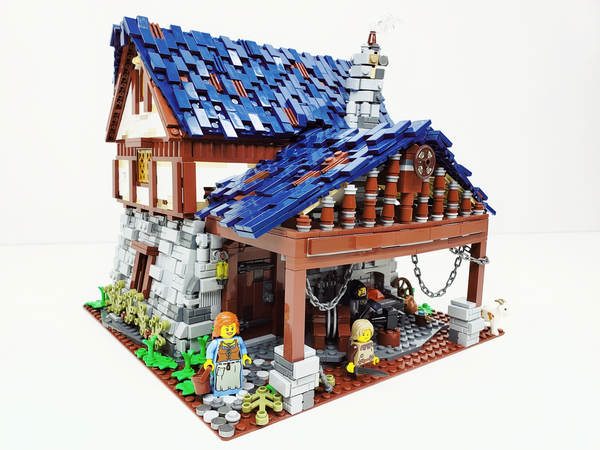 lego medieval blacksmith