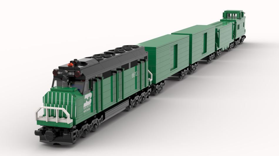 Lego freight best sale