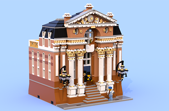 Lego modular ideas hot sale