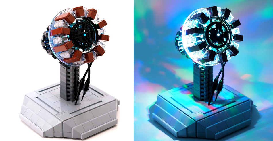 iron man arc reactor design