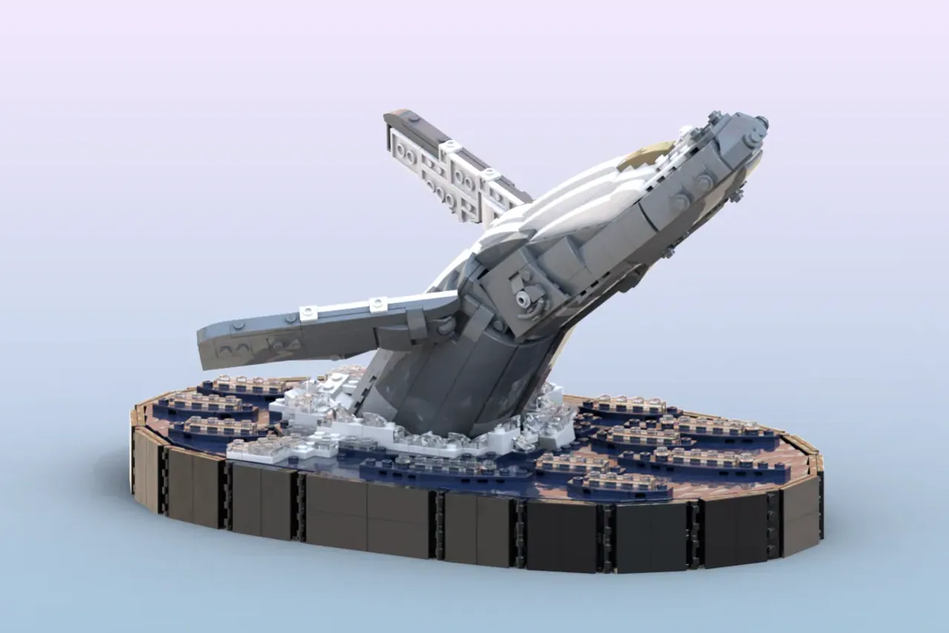 Lego whale hot sale