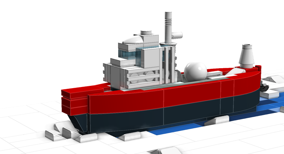 Lego store icebreaker ship