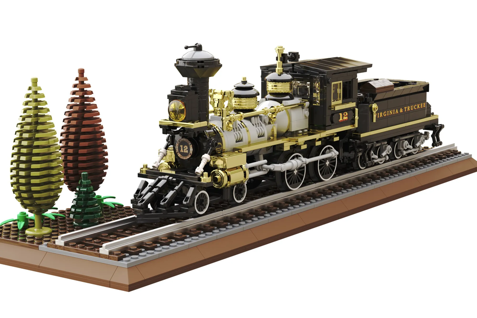 Lego store train locomotive