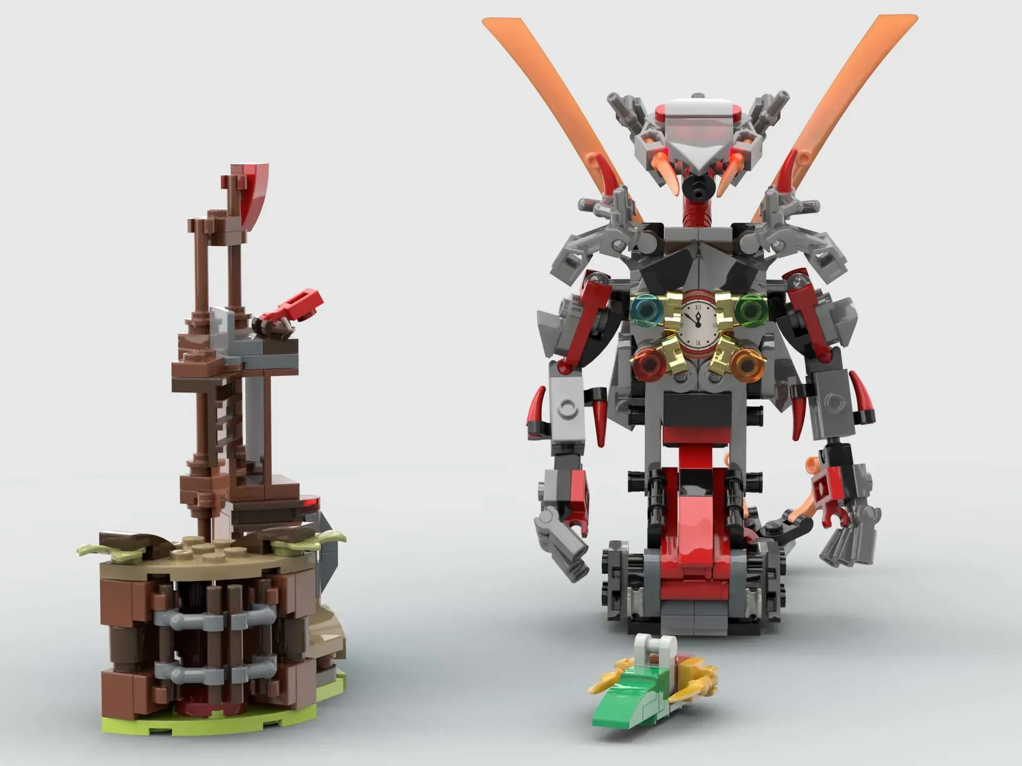 Ninjago Dawn of Iron Doom Microscale LEGO Ideas