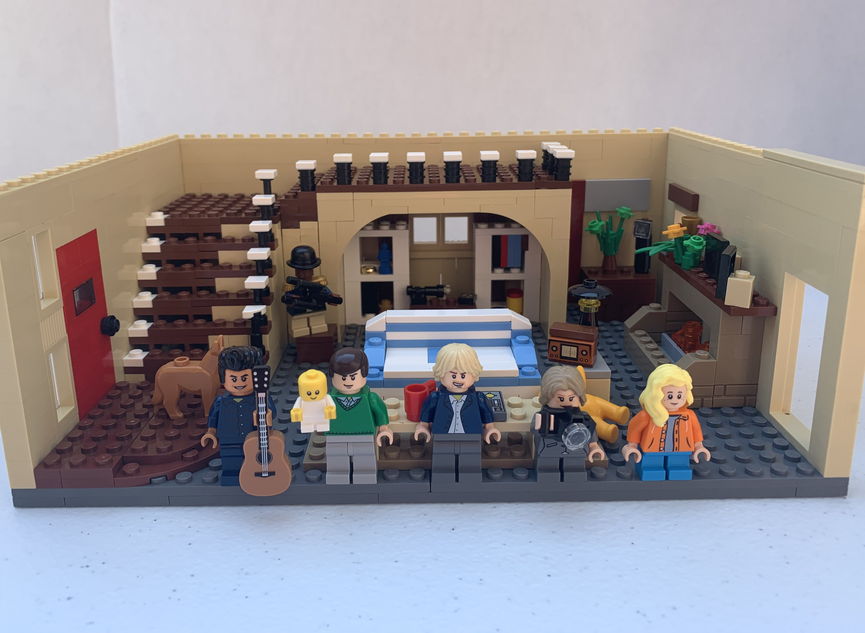 LEGO IDEAS Full House Living Room