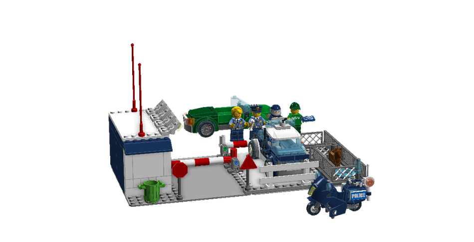 LEGO IDEAS Police Roadblock Playset