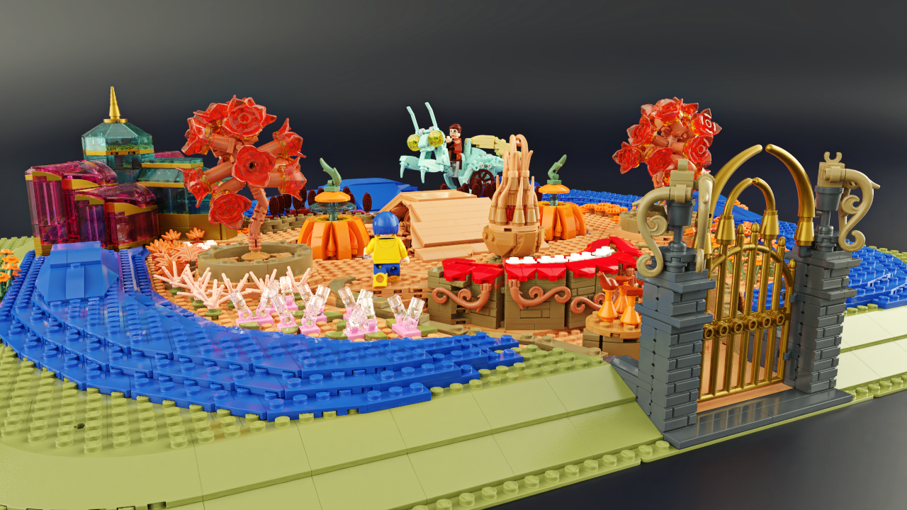 LEGO IDEAS The Coraline Magical Garden