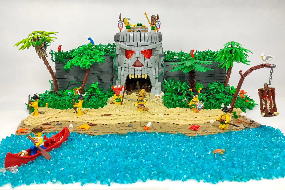 Lego ideas pirate discount island