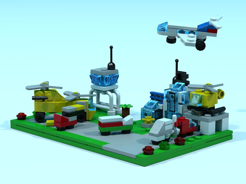 Lego city airport discount 10159