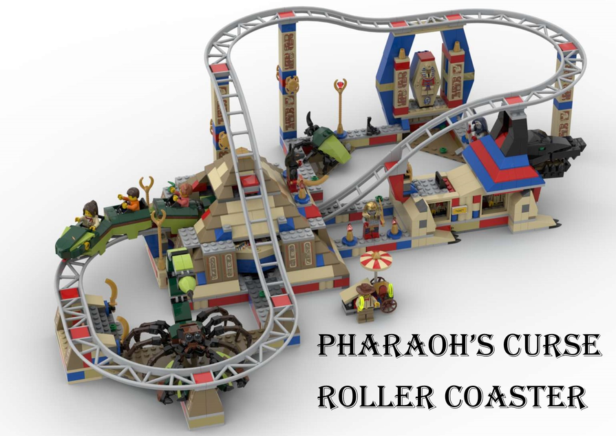 LEGO IDEAS Pharaoh s Curse Roller Coaster