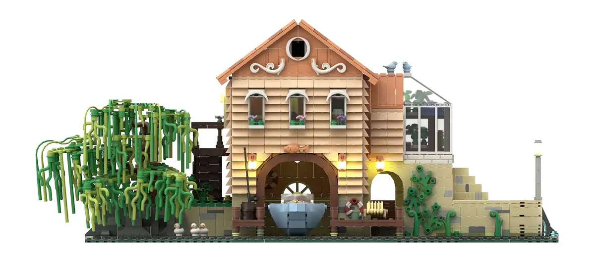 Lego best sale lake house