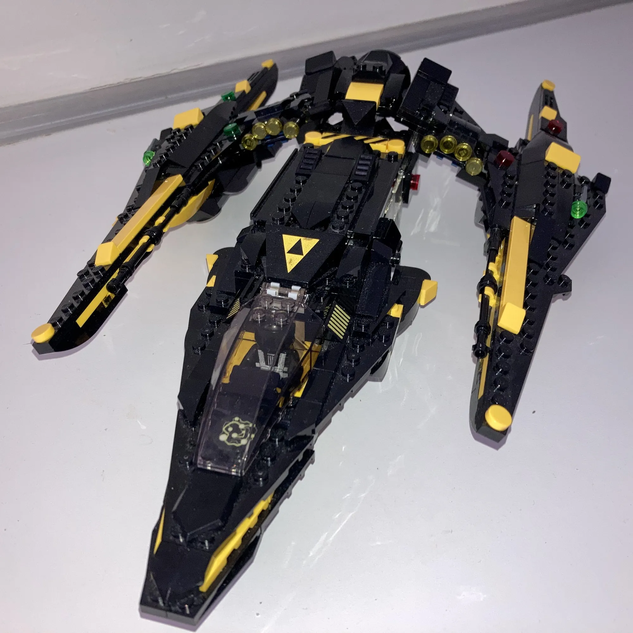 Lego store black spaceship