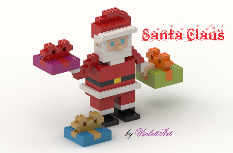 Lego christmas online santa