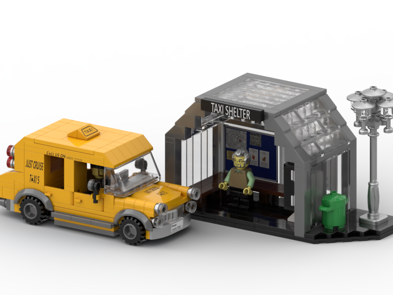 Lego city online taxi