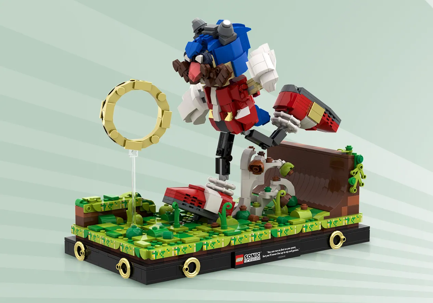 LEGO Dr. Eggman invades another Sonic the Hedgehog game