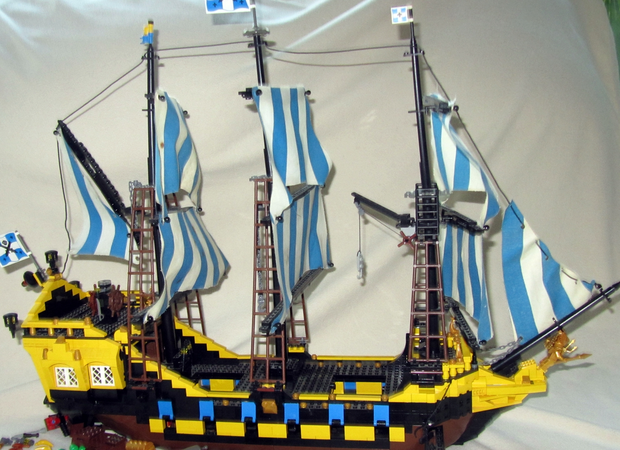 lego frigate ship