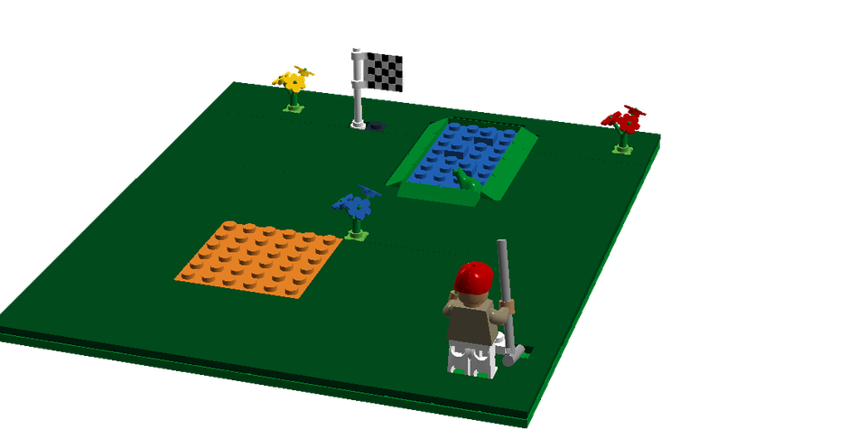 Golf 3 online lego