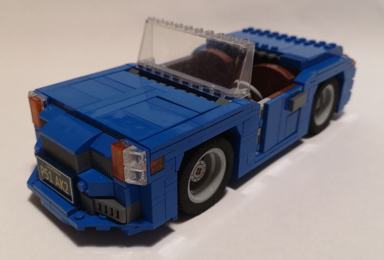 High-tech Mini Cabriolet Sport Bouwstenen Compatible With Lego