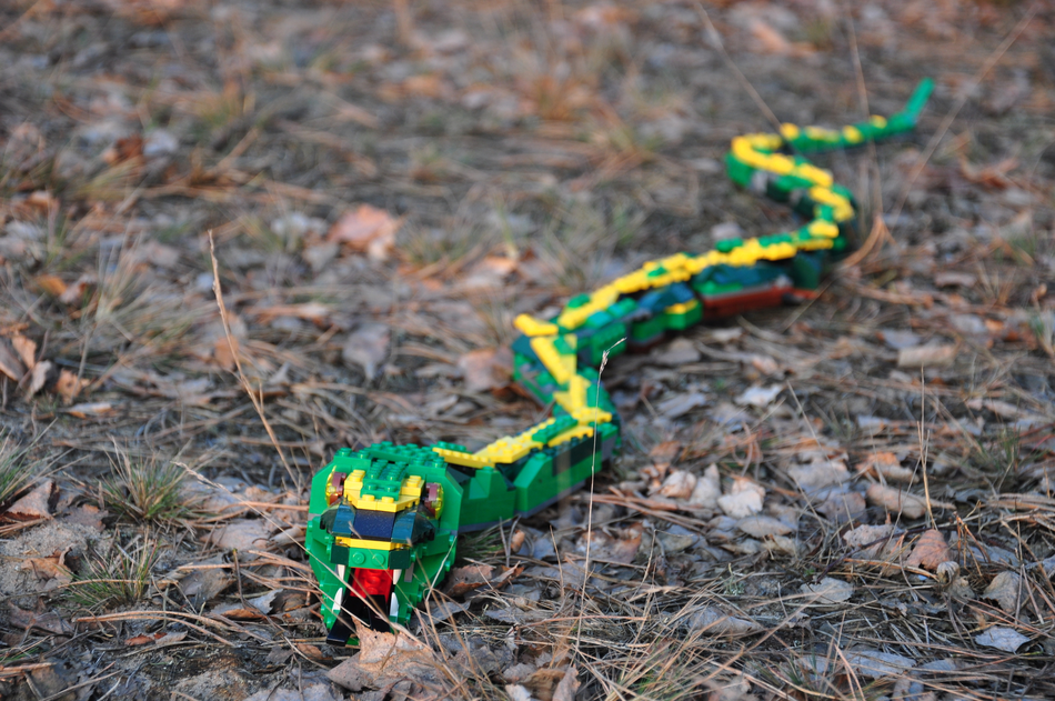 LEGO IDEAS Green Tree Python