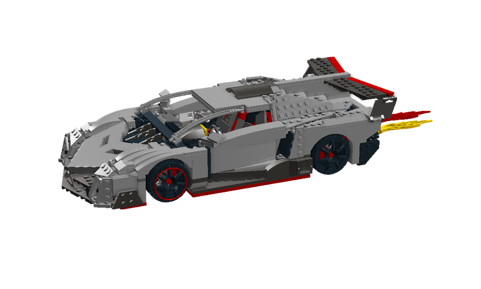 Descubrir 121+ imagen lamborghini veneno de lego