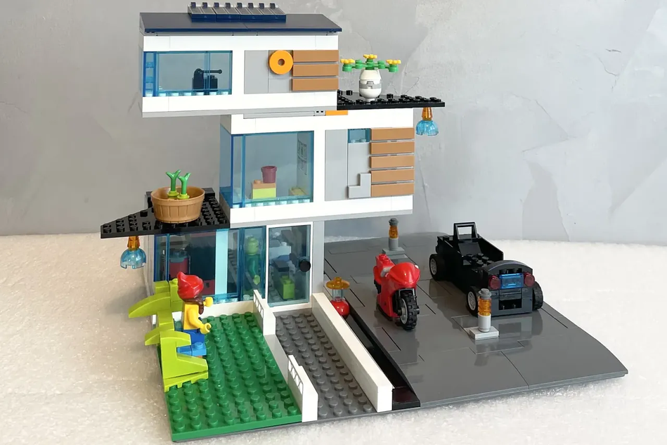 Lego best sale mansion ideas