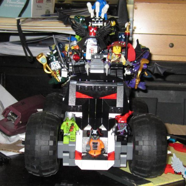 Lego ninjago 2024 skeleton truck