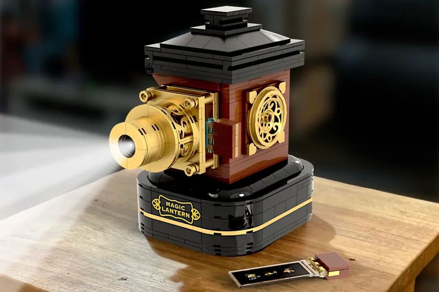 Working Image Projector "Magic Lantern" Image